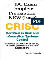 CRISC Exam Complete Preparation NEW (Isaca) Pass Your Exam On The First Try