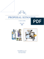 Proposal Mesin Kemas