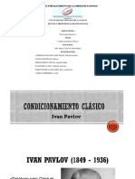 Condicionamiento Clasico Pavlov - Grupo 1