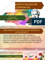Report - Erik Erikson Theory