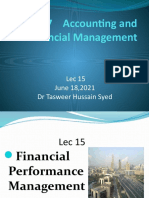 Lec 14 Fin Perf Management