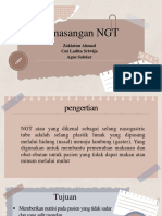 Pemasangan NGT