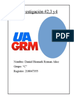 Investigación 2 3 y 4