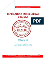 VI. Atención Al Usuario e Identificación de Personas