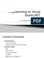 Visual Studio - Lecture 1