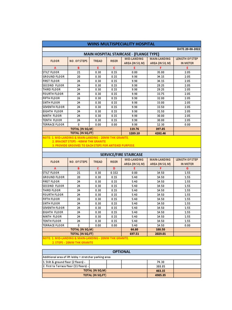 Staircase Calculation Pdf Pedestrian Infrastructure