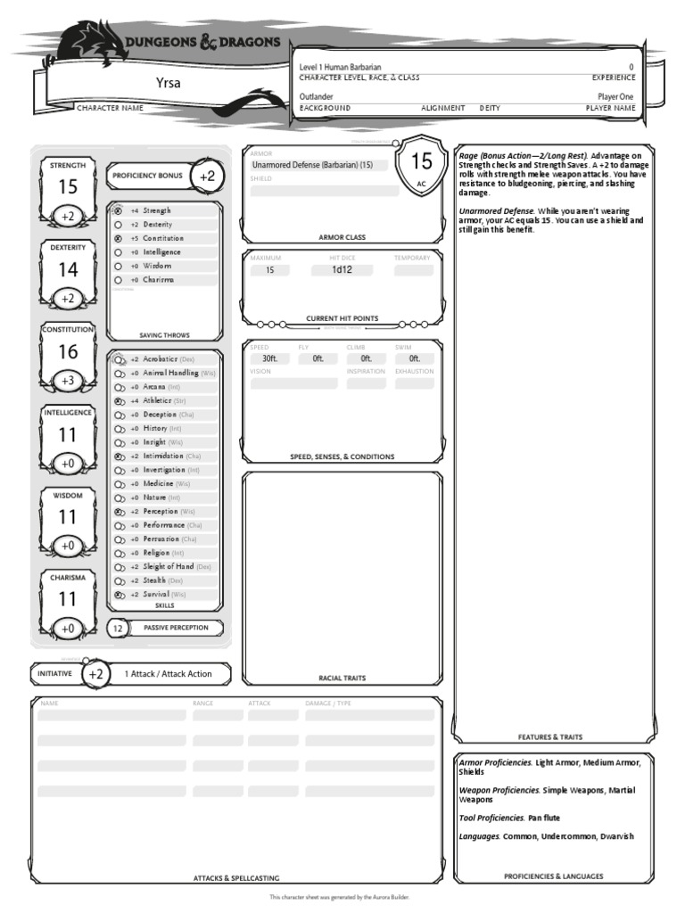 Yrsa | PDF | Role Playing Games