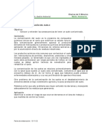 Contaminación del suelo: causas y consecuencias