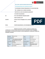 Informe Anual Actividades EBA Madre de Dios 2022