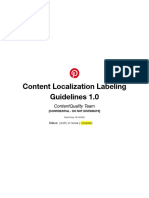 Content Localization Guidelines