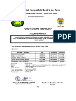 Segundo Informe Paca-Jauja Orellana Javier