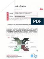 Boletin Nº. 041 Diate Ataque A La Red de Explosivistas Ilegales y Judicializacion