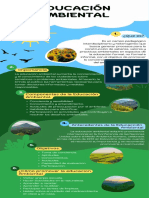Infografía de Proceso Naturaleza Sencillo Ilustrado Verde Azul