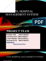 Civil Hospital Management System