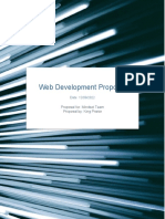 Web Development Proposal