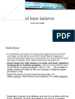 Acid Base Balance