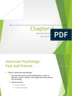 Lecture 1 - Introduction To Psychopathology