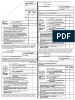 Declaration Sheet