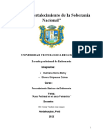 2do Trabajo de Procedimientos Basicos de Enfermeria