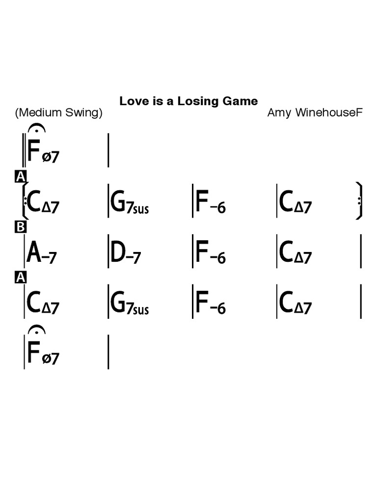 Love Is A Losing Game PDF