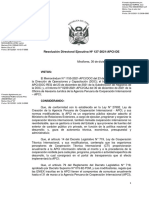 RDE N°127-2021 - Declaracion Anual y Modificacion de Datos Institucionales PDF
