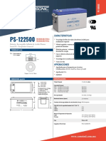PS 122500 Technical Specifications - SP