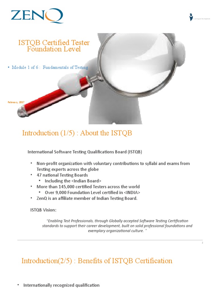 1) Testing-Fundamentals L D | PDF | Software Testing | Software Bug