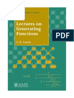Lectures On Generating Functions (Sergei K. Lando)
