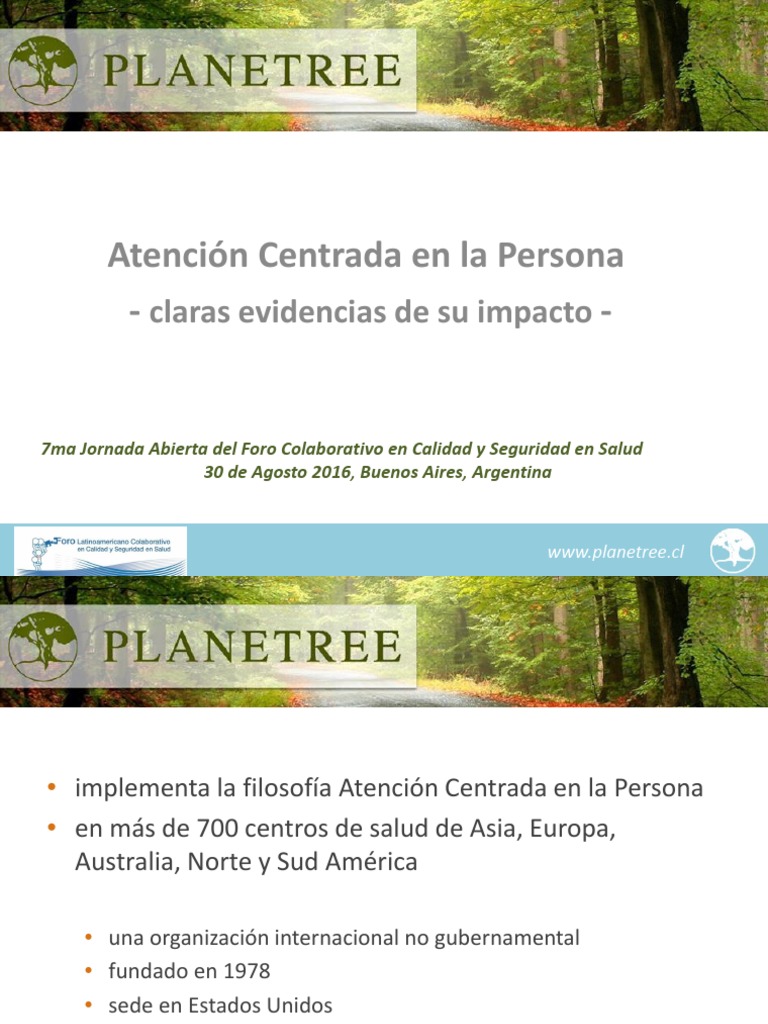 Atención Centrada En La Persona Pdf Ciencias De La Salud Medicina