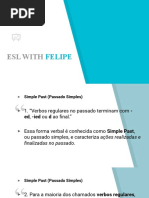 Aula - Simple Past, Formas Afirmativa, Negativa e Interrogativa Parte I