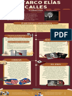 Infografia de Plutarco Elías Calles 