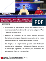 Líneas Del Presidente Nicolás Maduro 01SEP2022
