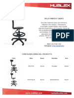 Silla Fabrica Cajero