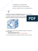 Lista 01 - Metalurgia Física