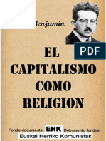 El Capitalismo Como Religin-K