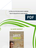 CTM Le Role de La Psychologue Clinicienne Ds Le Dispositif de La Sante Mentale