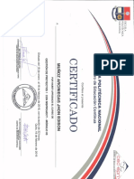 Certificado - Diseño y Formulación de Proyectos - Módulo 3 John