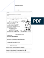 Reforço de Português Vitória Dia 05 de Dezembro