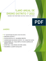 Plano Anual de Ensino Distrito 7 2022