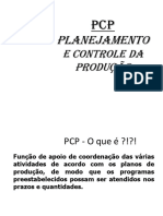 Planejamentos e Controle Da Produção (APRESENTAÇÃO) 1.3