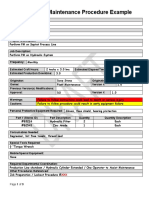 PM Procedure ES60XXX Line