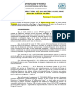 Resolución Directoral de Plan de GRD