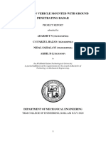 All Terrain Vehicle Mounted With Ground Penetrating Radar - Final Report