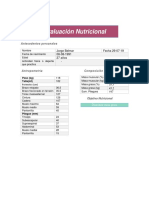 Evaluación Nutricional 2019 Jorge Belmar