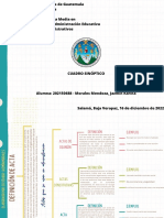 USAC Facultad de Humanidades: Cuadro sinóptico de procesos técnicos administrativos