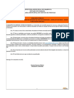 Concurso Público Edital de Resultado Do Pedido de Isenção Da Taxa de Inscricão - Edital #037/2022 - Segep PUBLICAÇÃO 004/2022