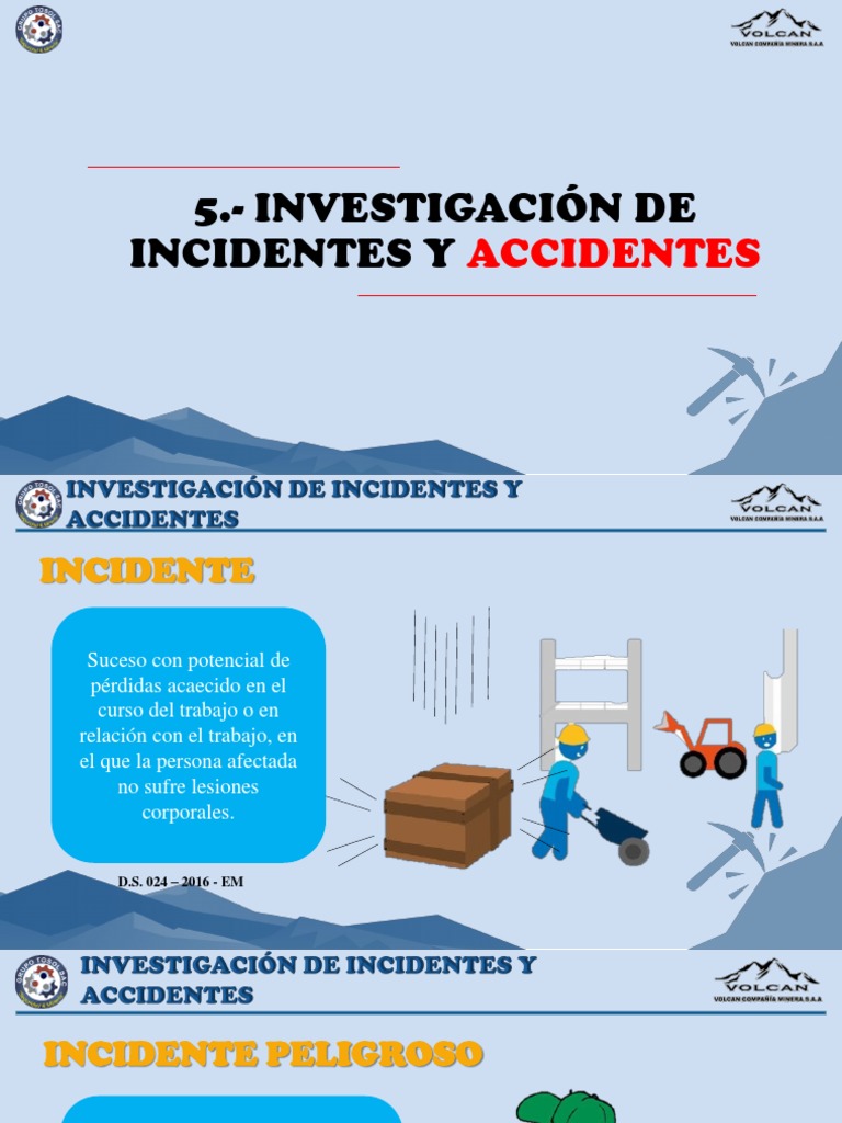 Investigacion De Accidentes Pdf Ciencias De La Vida Ciencias De