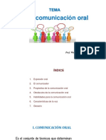 La Comunicación Oral