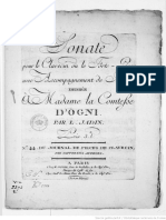 Sonate Pour Le Clavecin Jadin Louis btv1b90578011