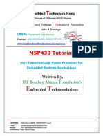 MSP430 Tutorial